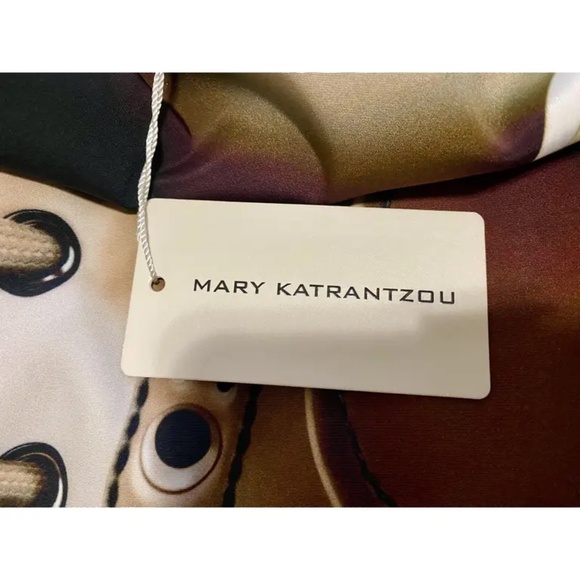 Mary Katrantzou NWT! Brown Brogue Dress IT40 - Picture 6 of 9